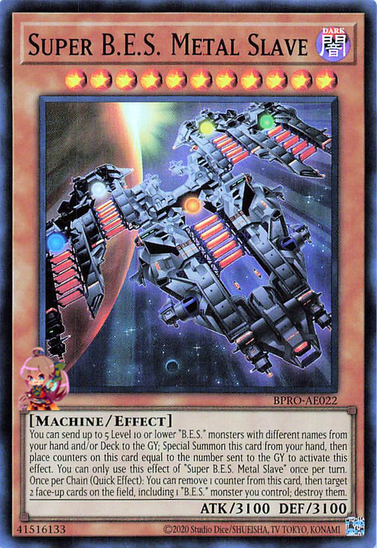 Super B.E.S. Metal Slave [BPRO-AE022-SR]