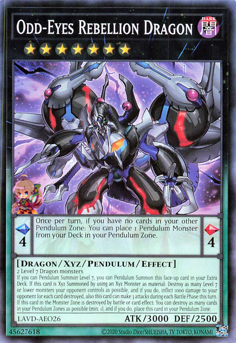 Odd-Eyes Rebellion Dragon [LAVD-AEO26-C]