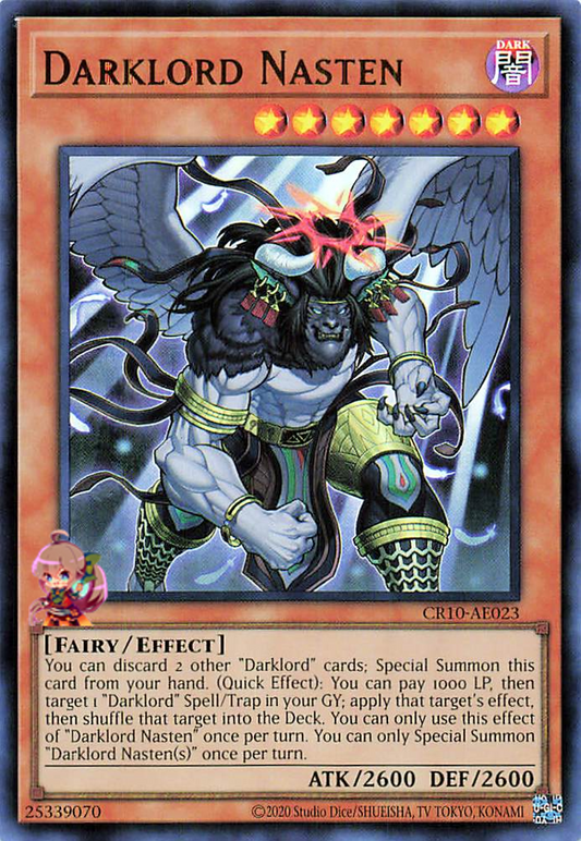 Darklord Nasten [CR10-AE023-UR]