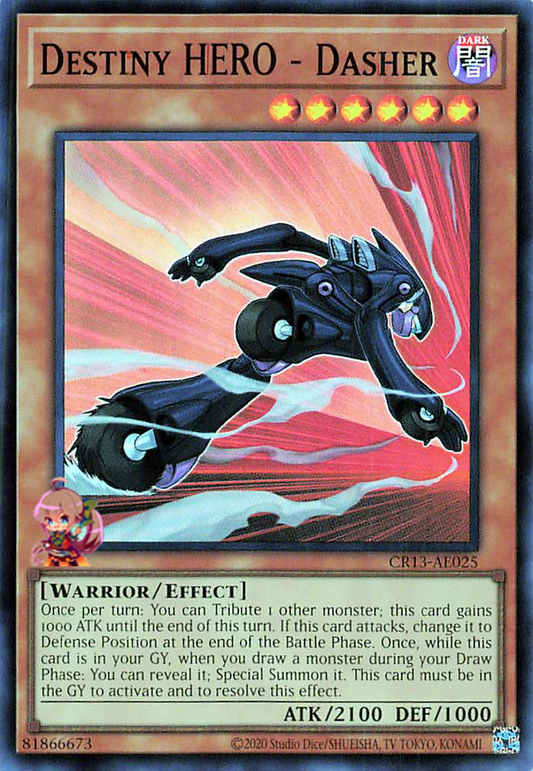 Destiny HERO - Dasher [CR13-AE025-SR]