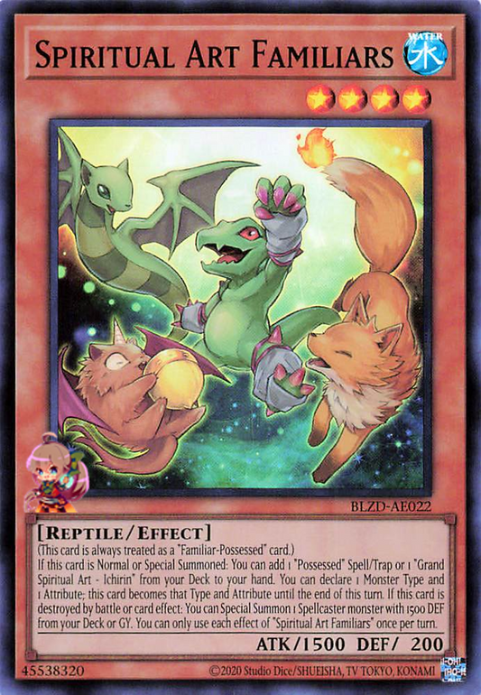 Spiritual Art Familiars [BLZD-AE022-SR]