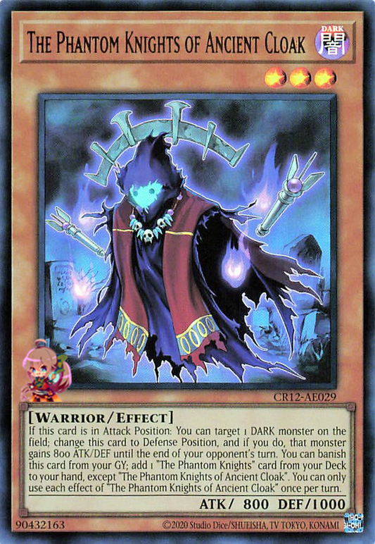 The Phantom Knights of Ancient Cloak [CR12-AE029-UR]