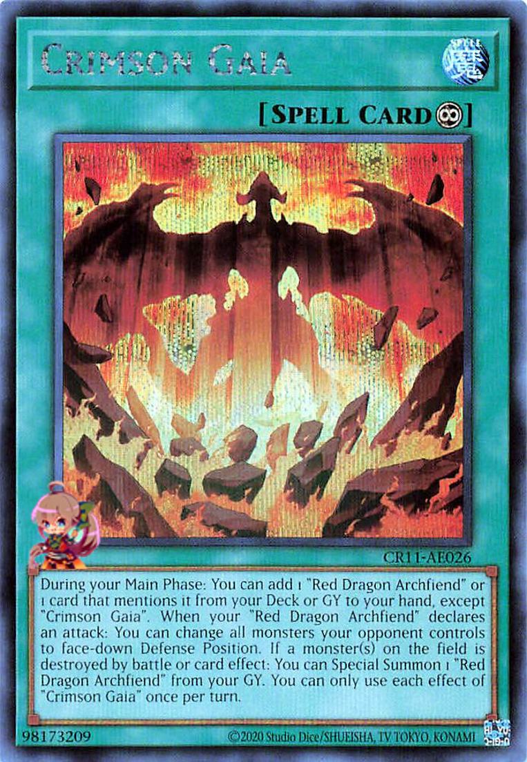Crimson Gaia [CR11-AE026-SCR]