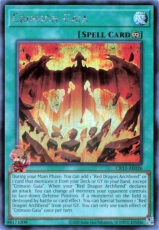 Crimson Gaia [CR11-AE026-SCR]