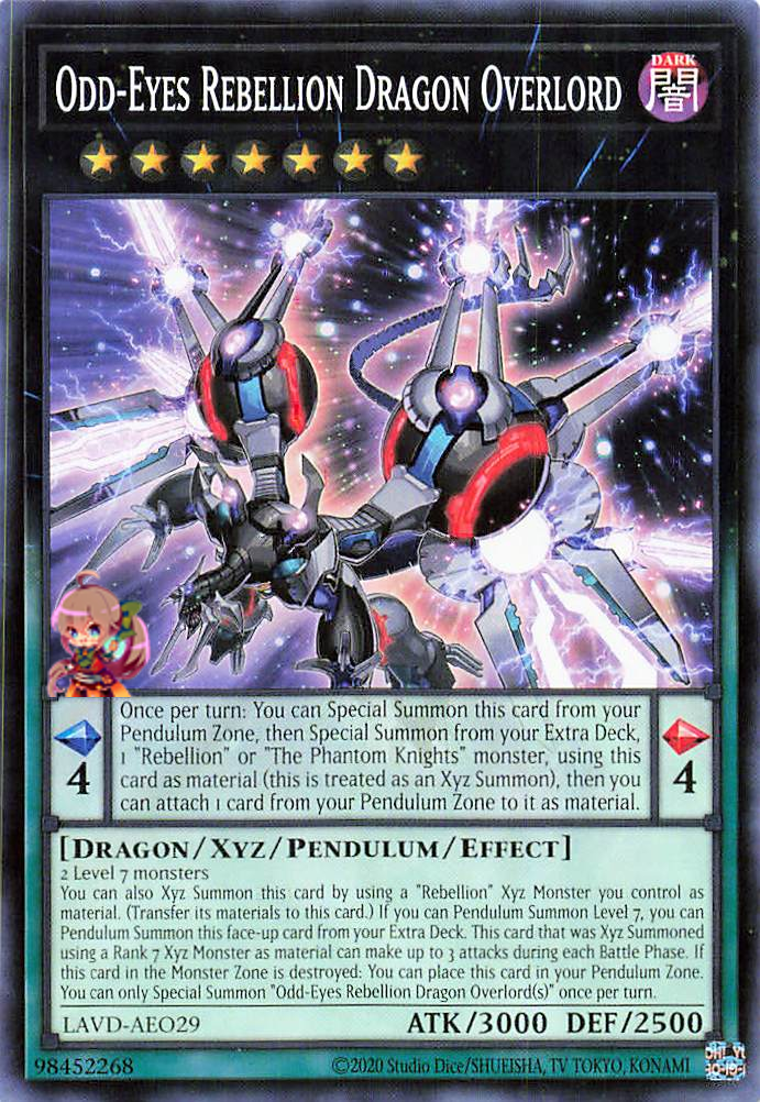 Odd-Eyes Rebellion Dragon Overlord [LAVD-AEO29-C]