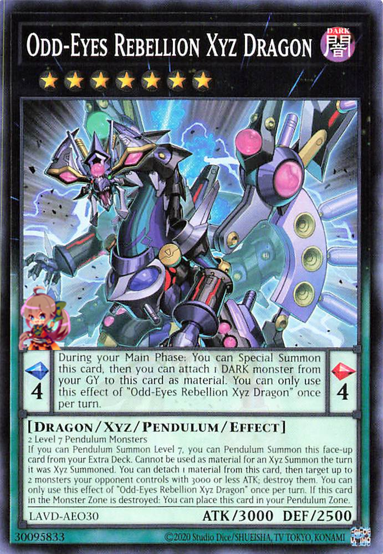 Odd-Eyes Rebellion Xyz Dragon [LAVD-AEO30-C]
