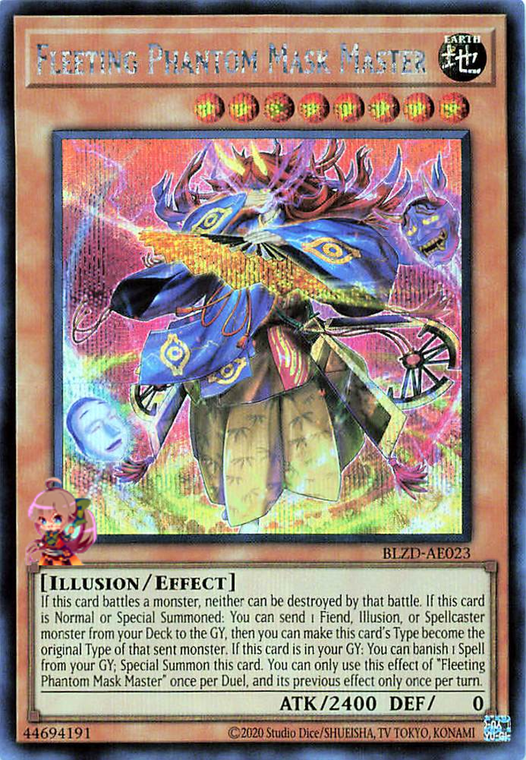 Fleeting Phantom Mask Master [BLZD-AE023-SCR]