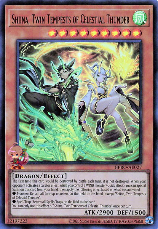 Shiina, Twin Tempests of Celestial Thunder [BPRO-AE027-UR]
