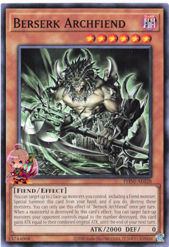 Berserk Archfiend [PHNI-AE028-C]