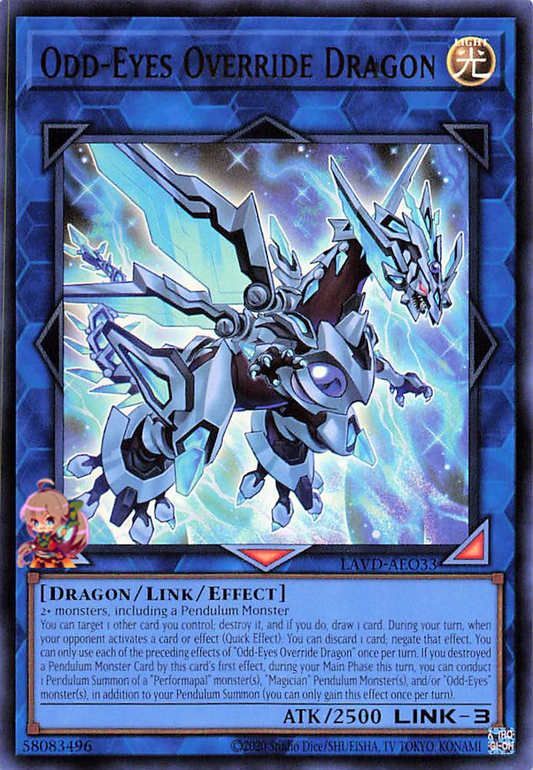 Odd-Eyes Override Dragon [LAVD-AEO33-UR]