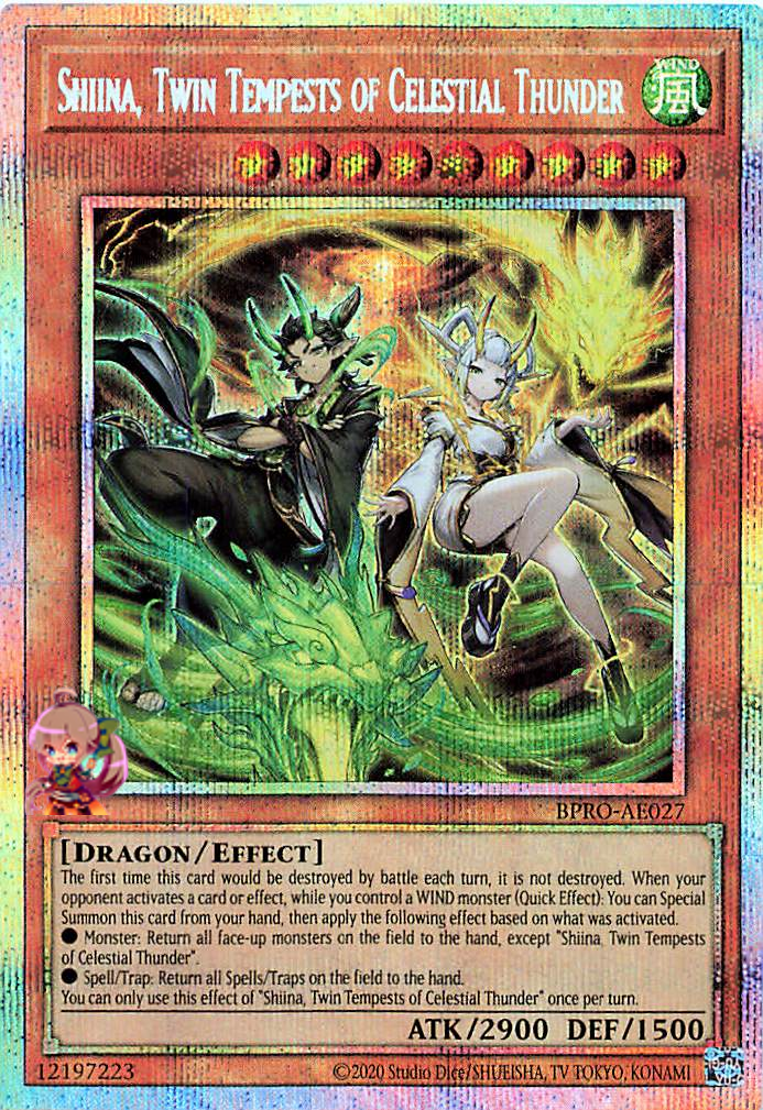 Shiina, Twin Tempests of Celestial Thunder [BPRO-AE027-PSCR]
