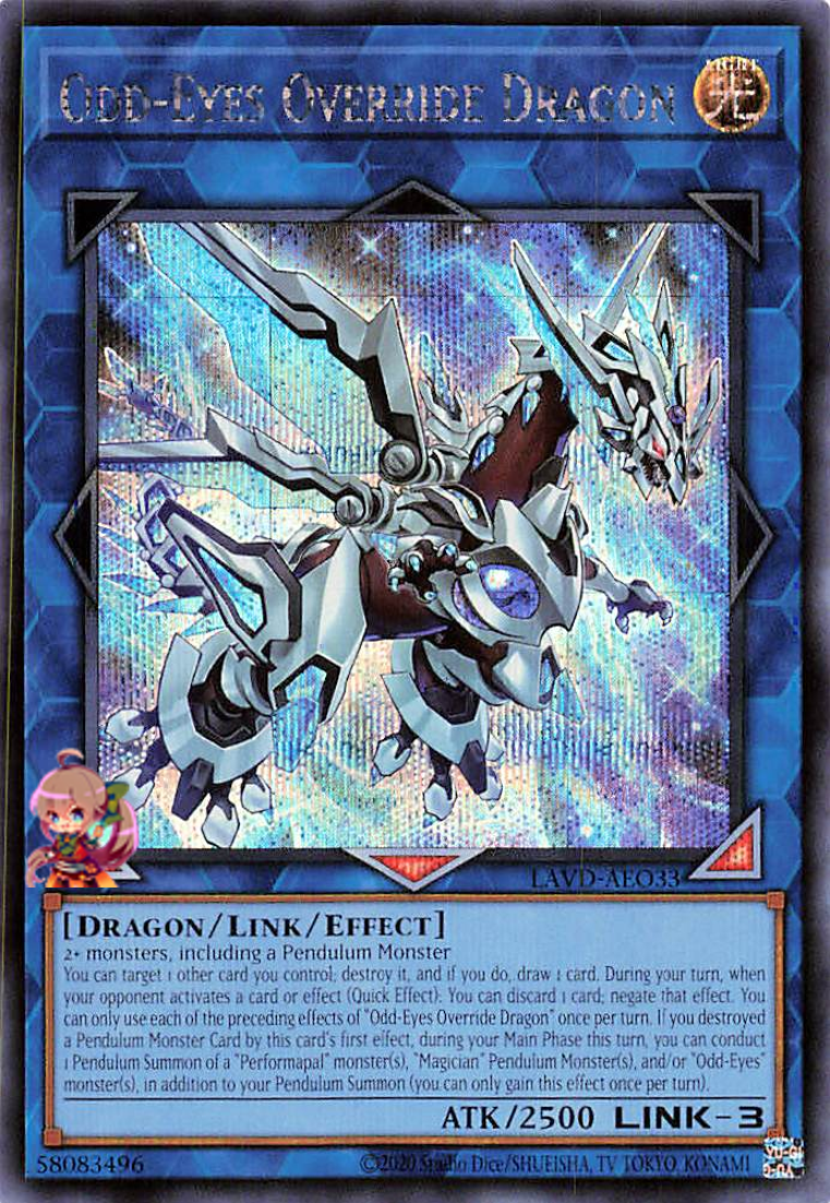 Odd-Eyes Override Dragon [LAVD-AEO33-SCR]