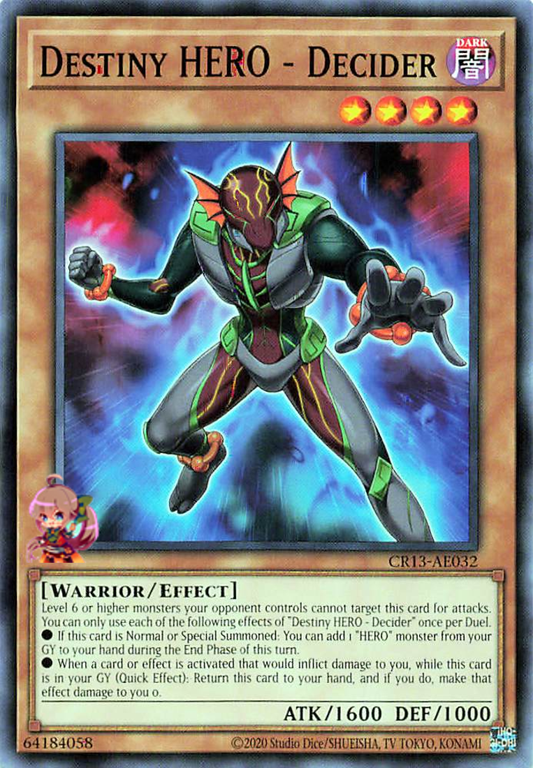 Destiny HERO - Decider [CR13-AE032-C]