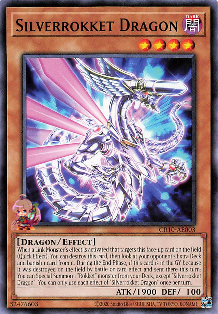 Silverrokket Dragon [CR10-AE003-C]