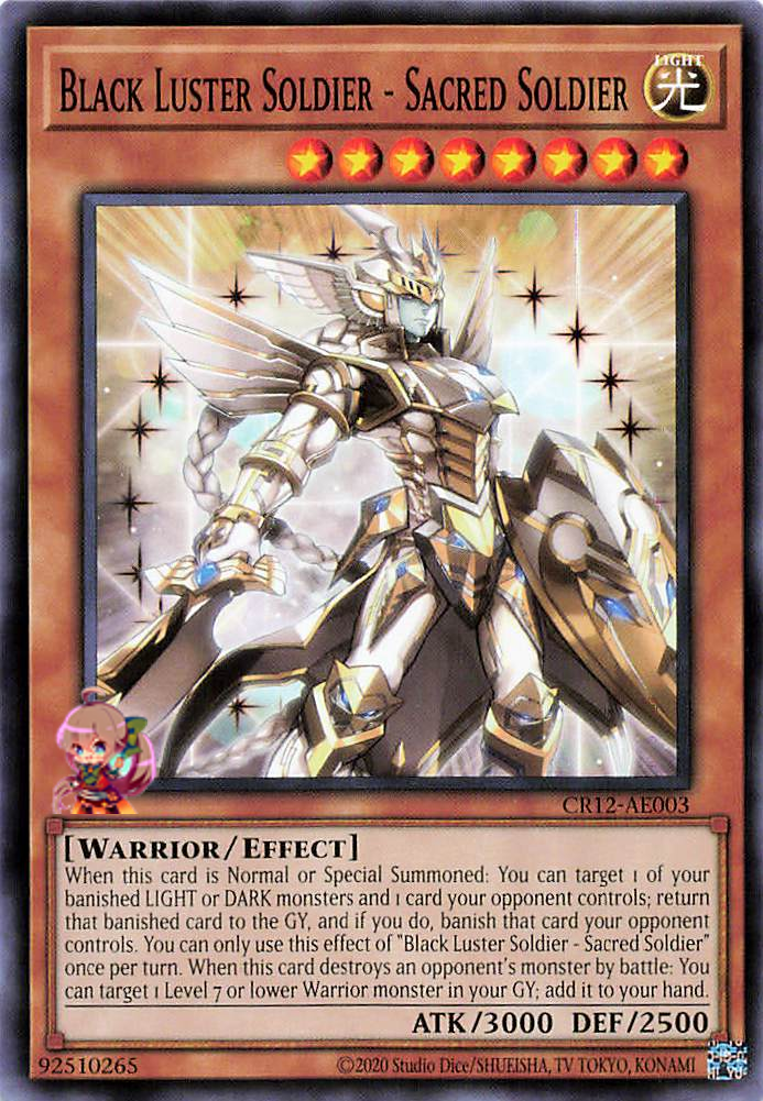 Black Luster Soldier - Sacred Soldier [CR12-AE003-C]