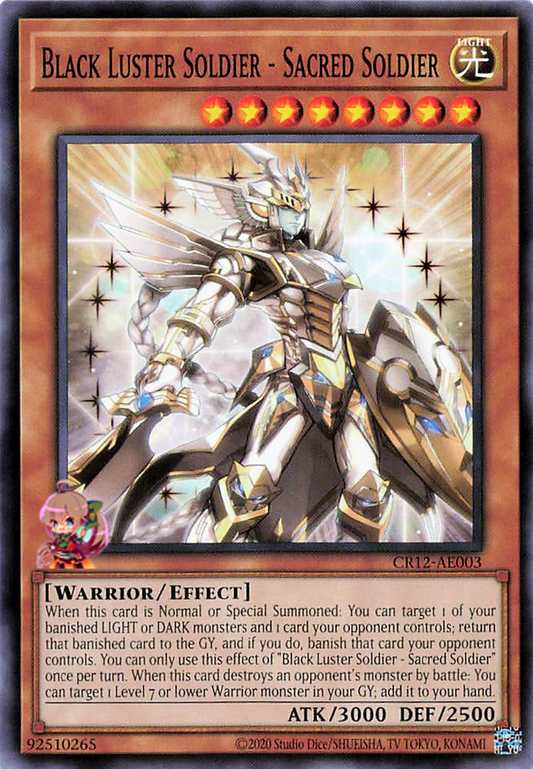 Black Luster Soldier - Sacred Soldier [CR12-AE003-C]