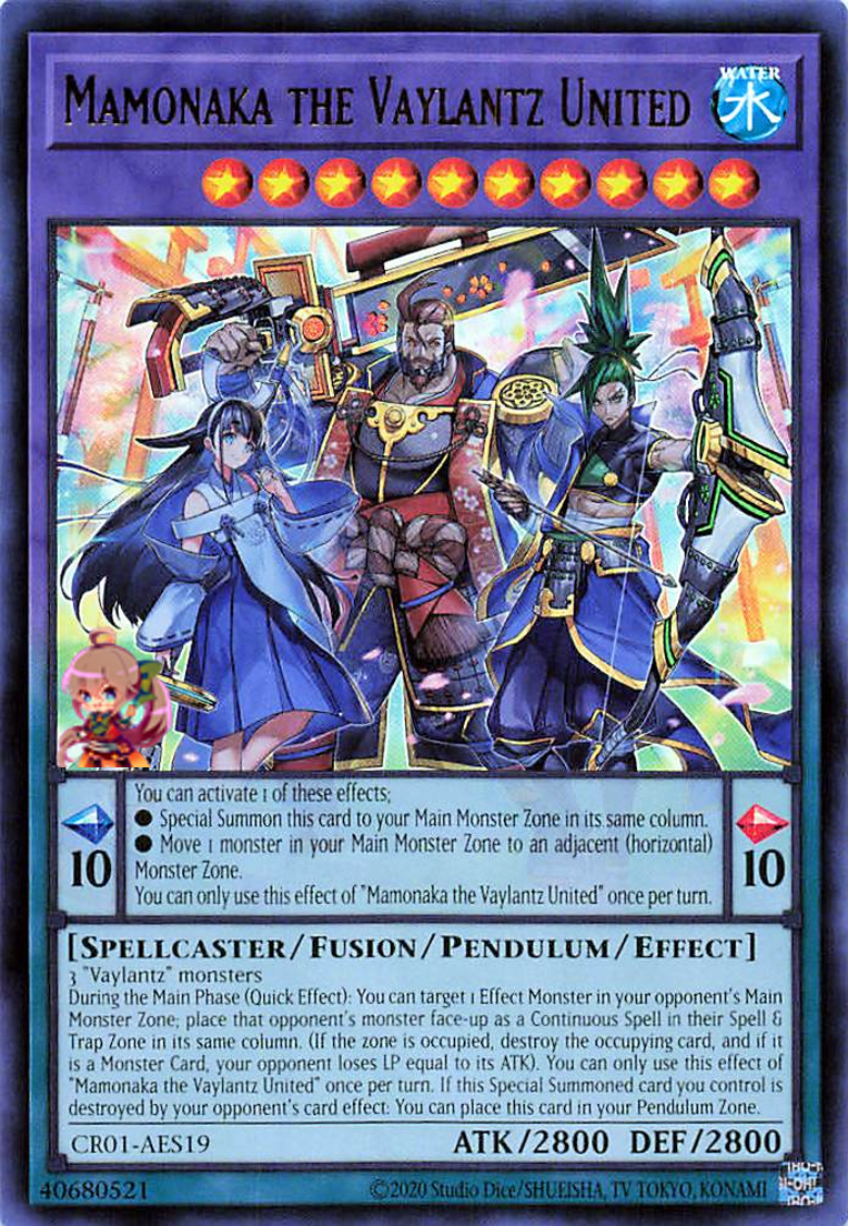 Mamonaka the Vaylantz United [CR01-AES19-UR]