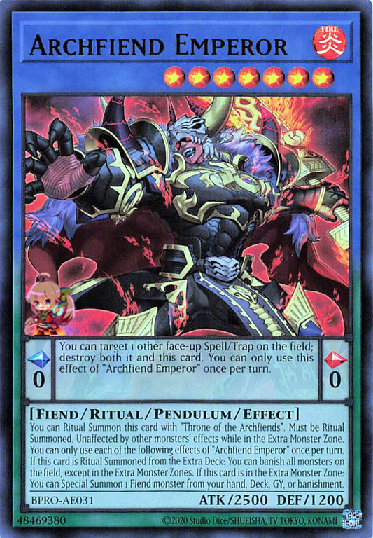 Archfiend Emperor [BPRO-AE031-UR]