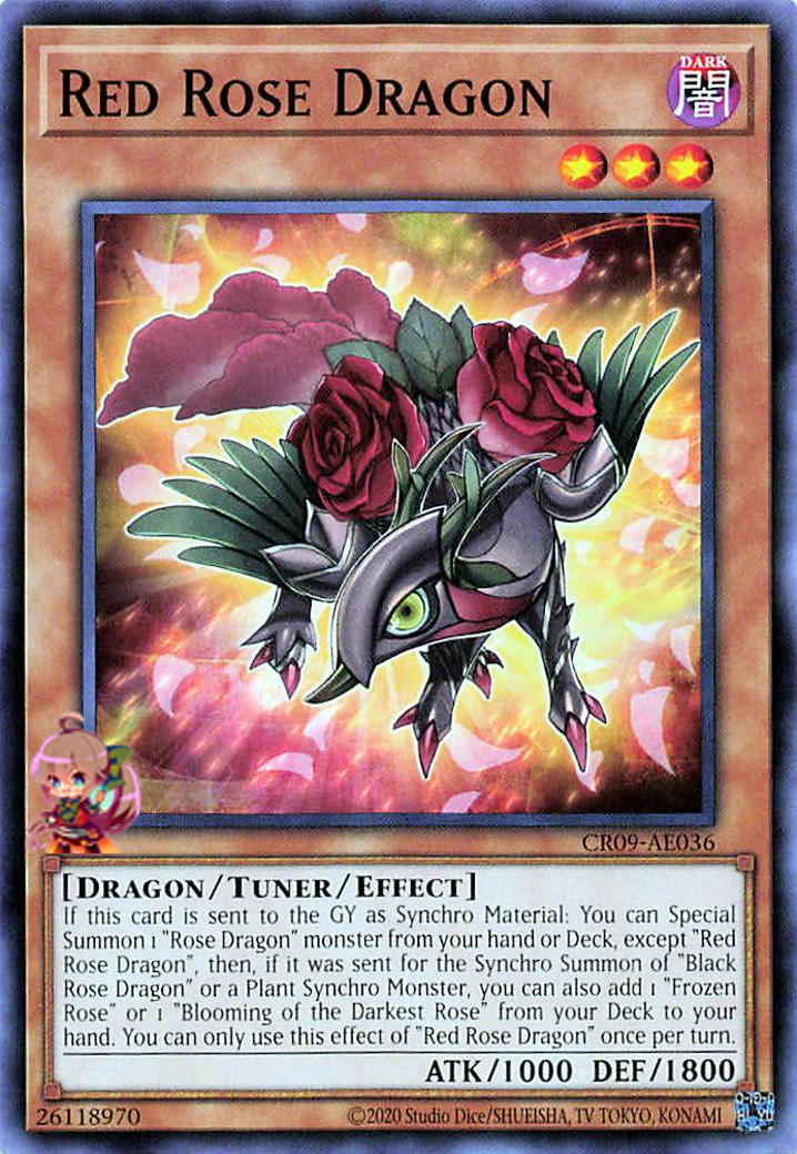 Red Rose Dragon [CR09-AE036-C]