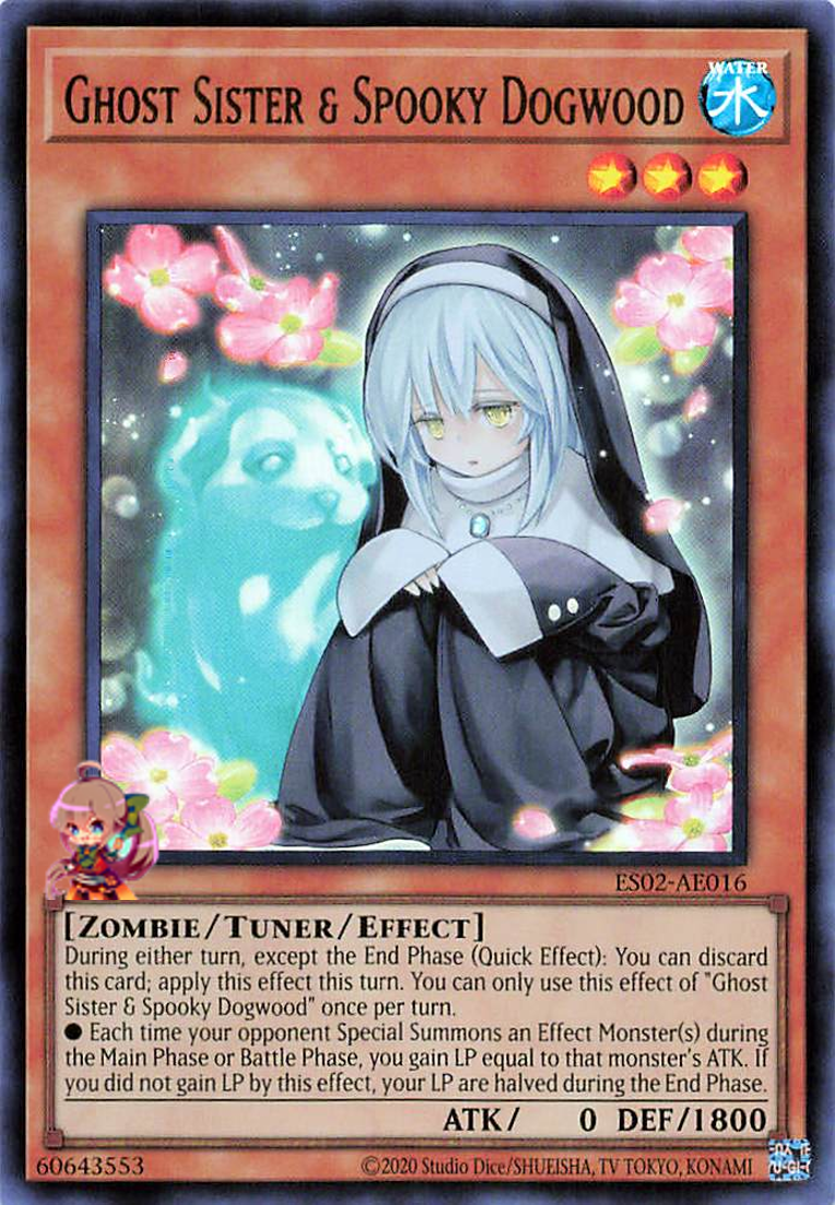 Ghost Sister & Spooky Dogwood [ES02-AE016-UR]