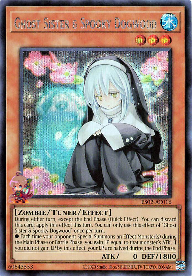 Ghost Sister & Spooky Dogwood [ES02-AE016-SCR]