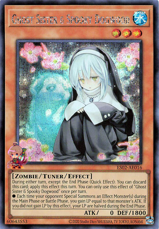 Ghost Sister & Spooky Dogwood [ES02-AE016-SCR]