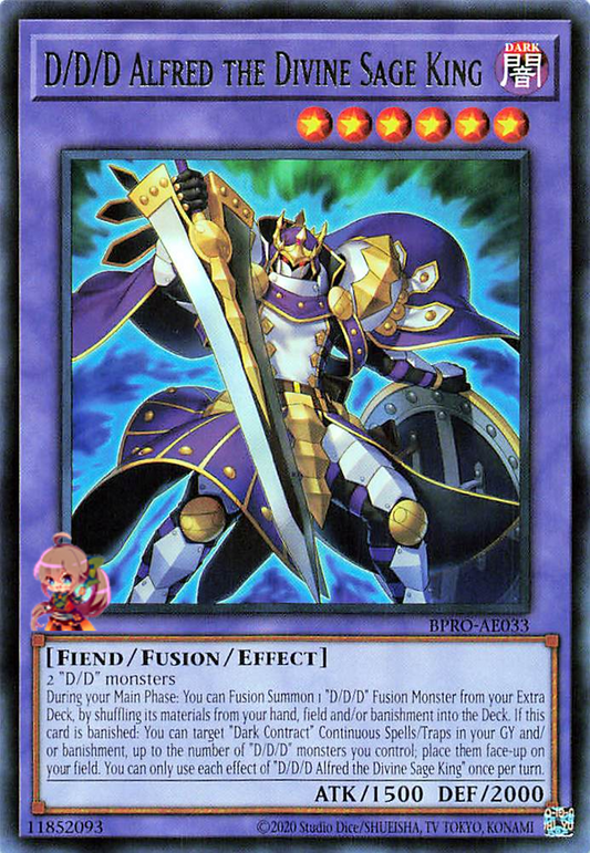 D/D/D Alfred the Divine Sage King [BPRO-AE033-R]