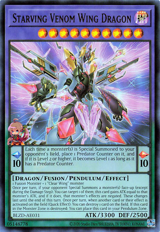 Starving Venom Wing Dragon [BLZD-AE031-UR]