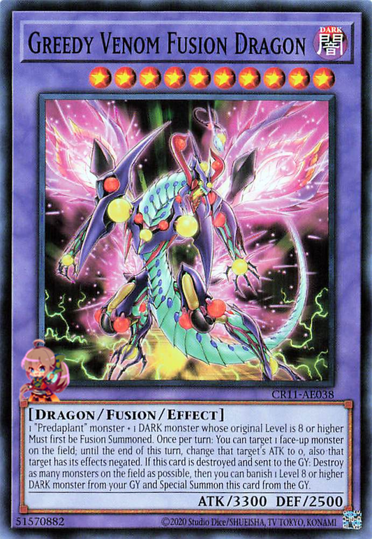 Greedy Venom Fusion Dragon [CR11-AE038-C]