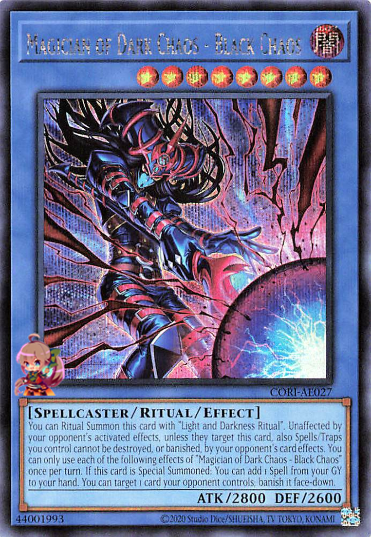 Magician of Dark Chaos - Black Chaos [CORI-AE027-SCR]