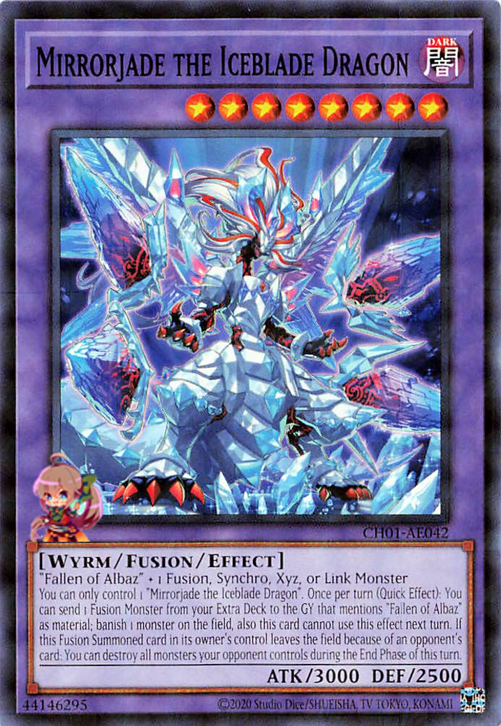 Mirrorjade the Iceblade Dragon [CH01-AE042-NPR]
