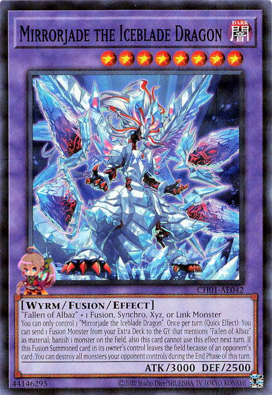 Mirrorjade the Iceblade Dragon [CH01-AE042-NPR]