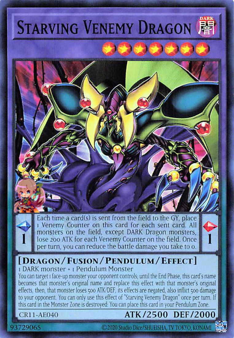 Starving Venemy Dragon [CR11-AE040-SR]
