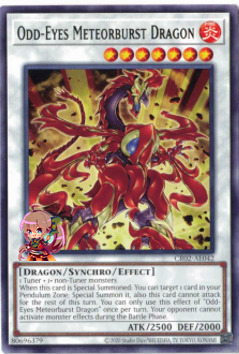 Odd-Eyes Meteorburst Dragon [CR02-AE042-R]