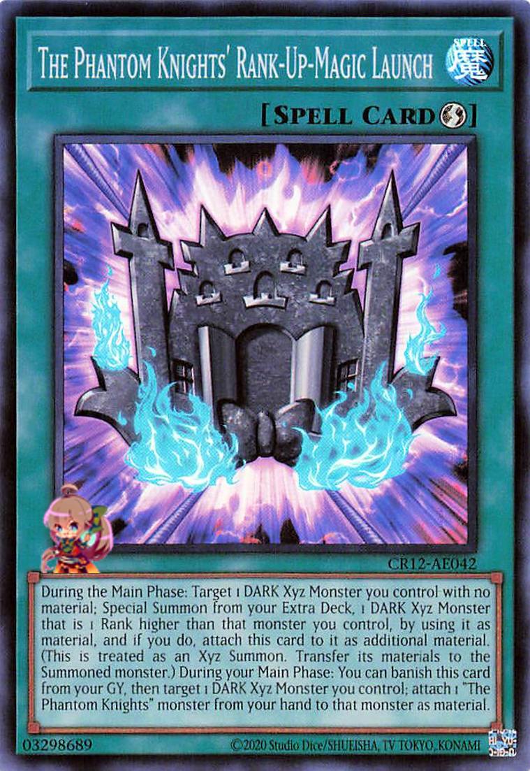 The Phantom Knights' Rank-Up-Magic Launch [CR12-AE042-SR]