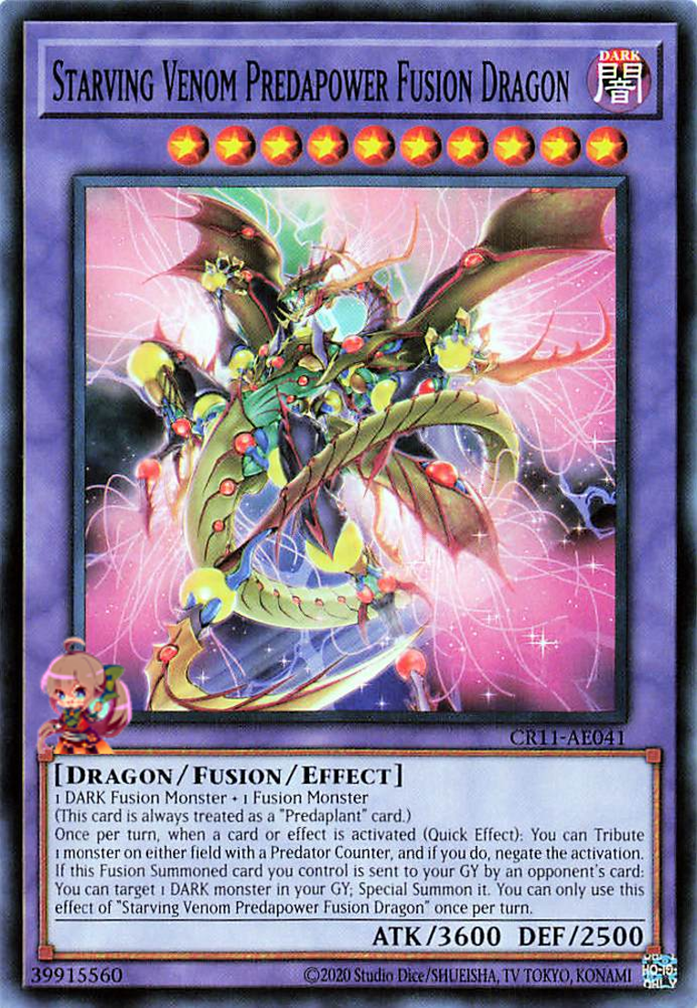 Starving Venom Predapower Fusion Dragon [CR11-AE041-C]