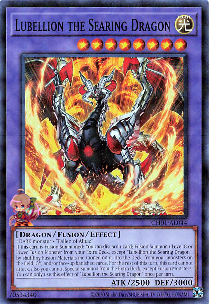 Lubellion the Searing Dragon [CH01-AE044-NPR]