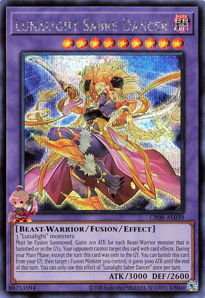 Lunalight Sabre Dancer [CR08-AE039-SCR]