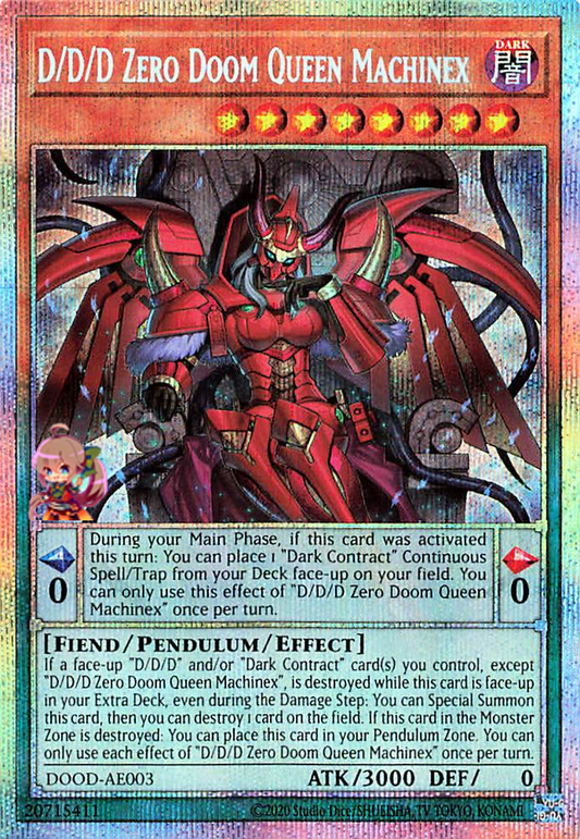 D/D/D Zero Doom Queen Machinex [DOOD-AE003-PSCR]