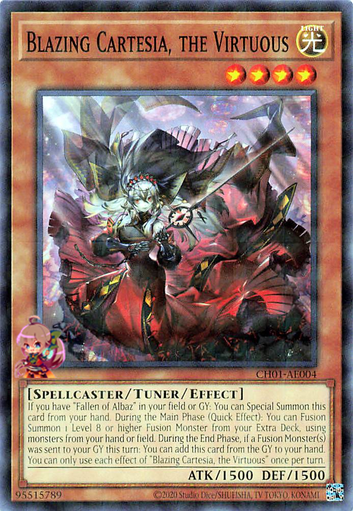 Blazing Cartesia, the Virtuous [CH01-AE004-NPR]