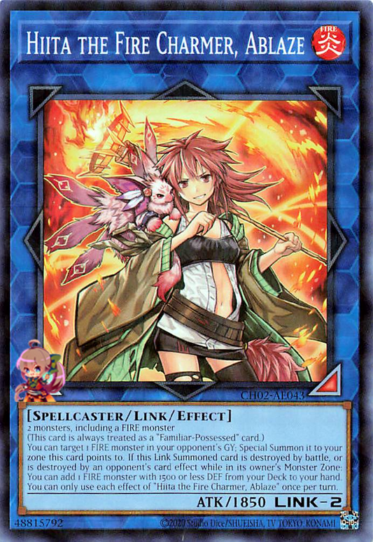 Hiita the Fire Charmer, Ablaze [CH02-AE043-NPR]