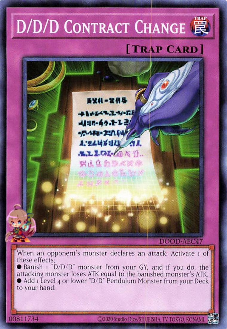 D/D/D Contract Change [DOOD-AEC47-C]