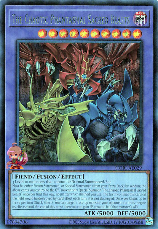 The Chaotic Phantasmal Sacred Beasts [CORI-AE029-SCR]