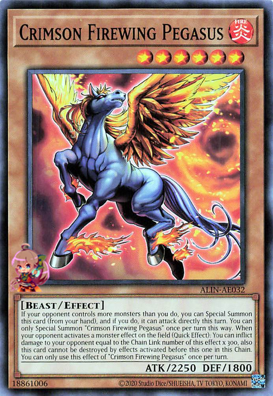 Crimson Firewing Pegasus [ALIN-AE032-C]
