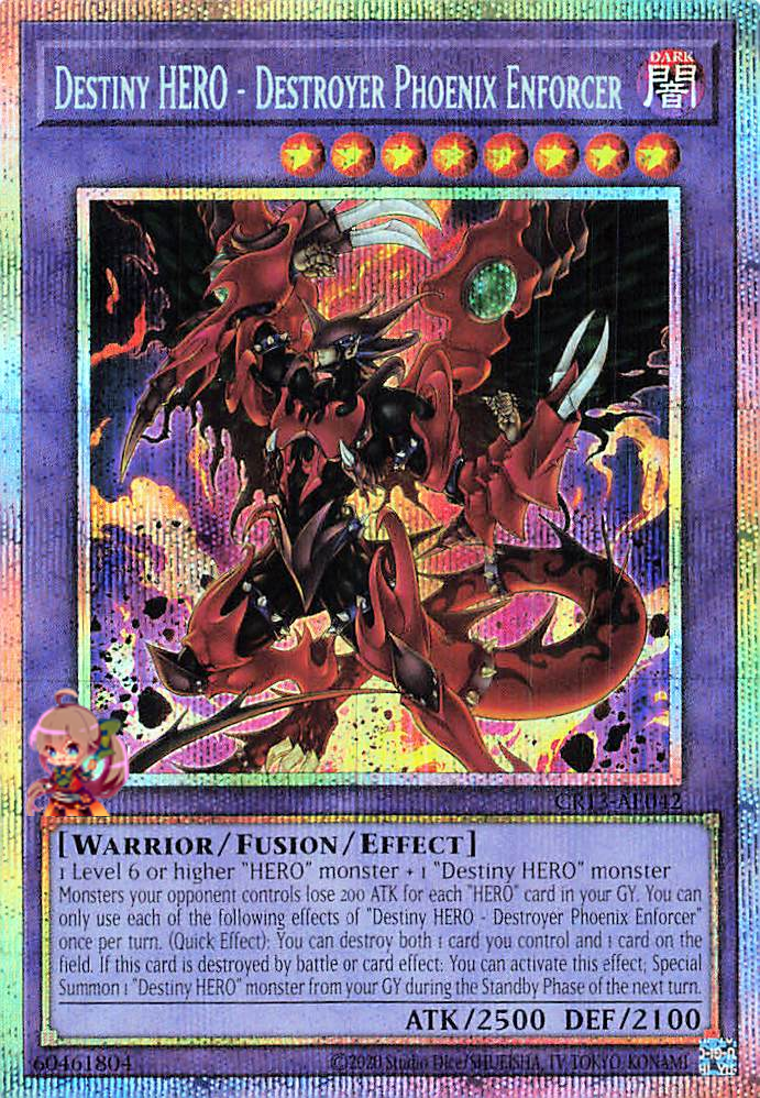 Destiny HERO - Destroyer Phoenix Enforcer [CR13-AE042-PSCR]