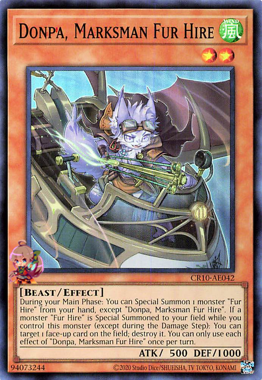 Donpa, Marksman Fur Hire [CR10-AE042-SR]