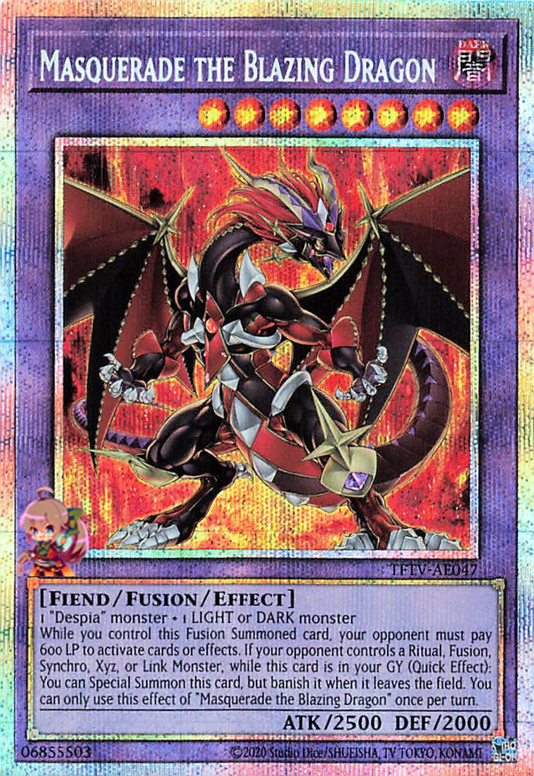 Masquerade the Blazing Dragon [TFTV-AE047-PSCR]