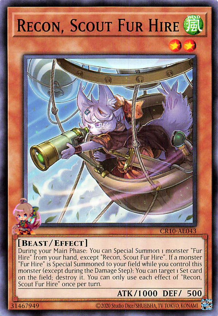 Recon, Scout Fur Hire [CR10-AE043-C]