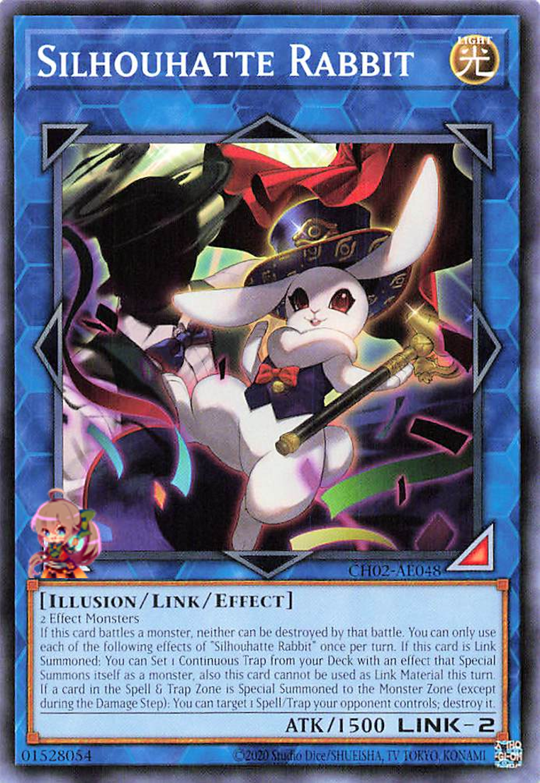 Silhouhatte Rabbit [CH02-AE048-C]
