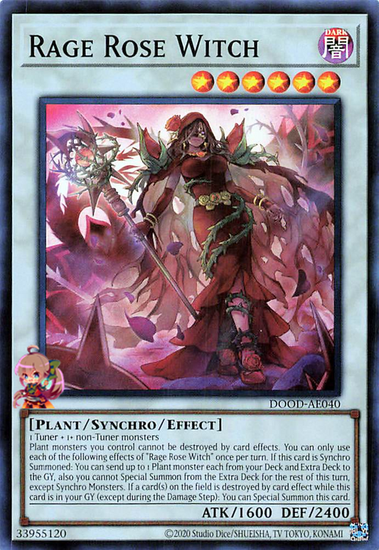 Rage Rose Witch [DOOD-AE040-SR]